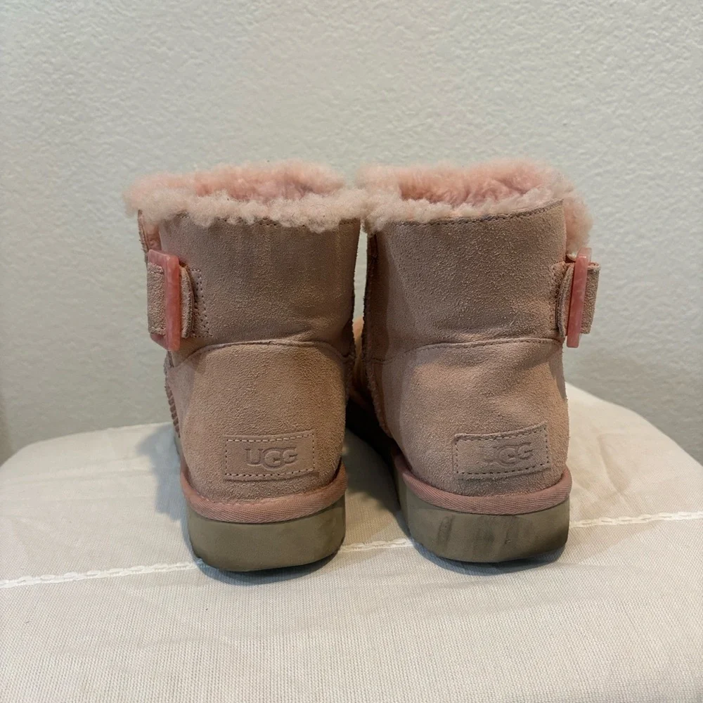 UGG MINI‎ BAILEY FASHION BUCKLE LA SUNSET BOOTS - WOMEN'S